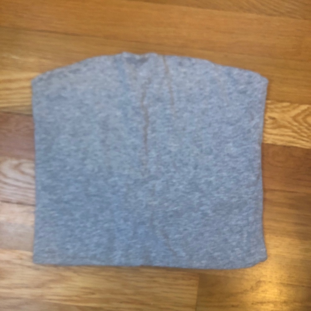 grey Brandy Melville tube top